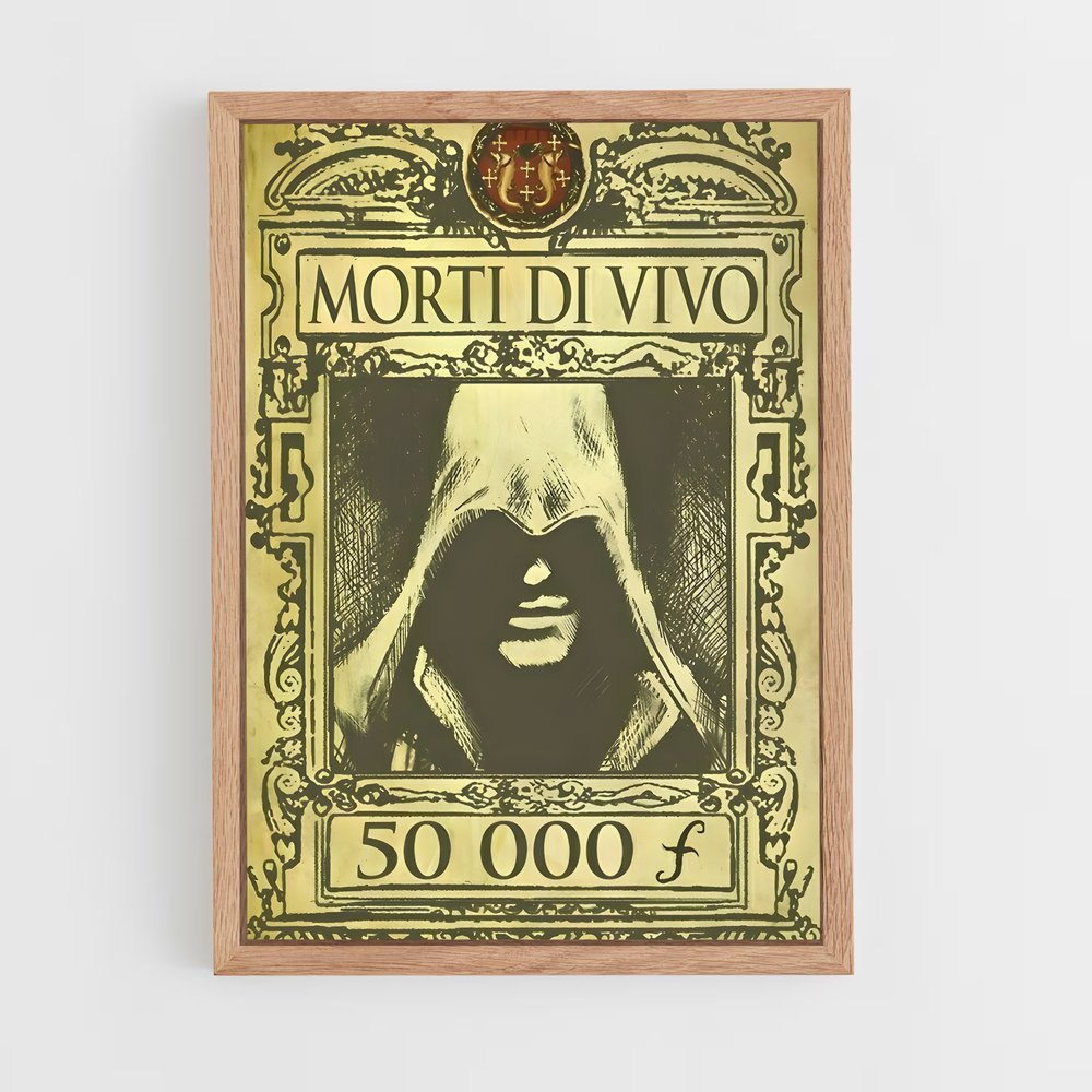 Poster Mortel Assassinat – affiche Assassin's Creed (vue 4)